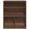 vidaXL Libreria Rovere Marrone 60x30x71,5 cm in Legno Multistrato