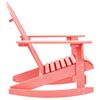 vidaXL Sedia a Dondolo Giardino Adirondack in Legno di Abete Rosa