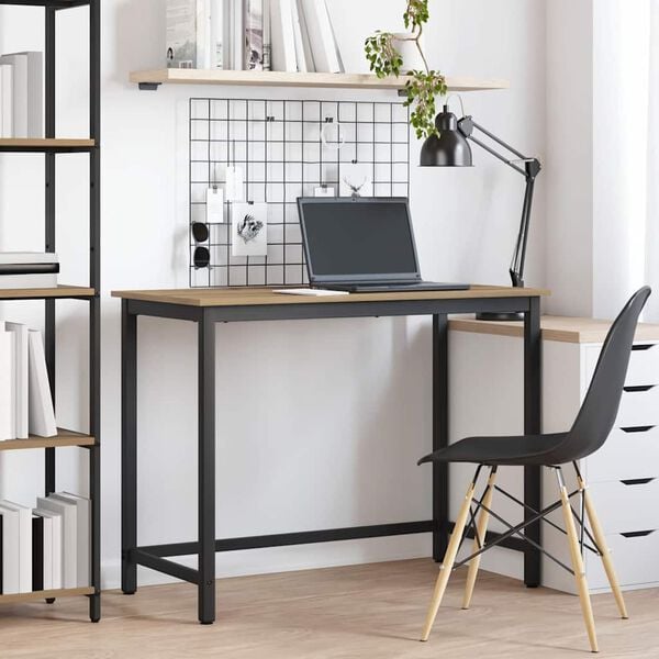 vidaXL tavolo Rovere artigianale 80 x 50 x 76,5 cm