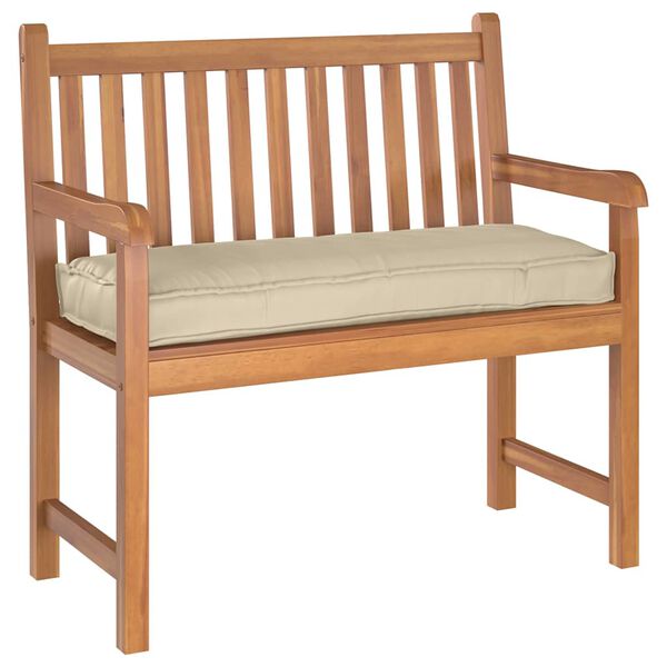 vidaXL Cuscino Beige 100 x 40 x 8 cm Tessuto Oxford