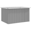 vidaXL Baule da Giardino Grigio 149x99x93 cm