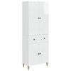 vidaXL Set di armadi 2 pcs 66 x 34,5 x 90 cm Legno ingegnerizzato