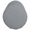vidaXL Cuscini a rullo 2 pcs Grigio chiaro Ø 25 x 70 cm Tessuto