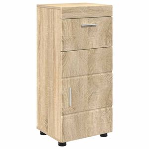 vidaXL Set di Armadi da Bagno TULUM Rovere Sonoma 37 x 31,5 x 82 cm