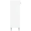 vidaXL Scarpiera Bianca 30x35x105 cm in Legno Multistrato