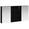 vidaXL Set di Armadi da Bagno 3 pz 100 x 10,5 x 50 cm