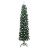 vidaXL Albero di Natale artificiale con 300 LED Verde 240 cm