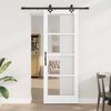 vidaXL Porta scorrevole Bianco 78 x 211 cm