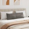 vidaXL Cuscini da Divano 2 pcs Grigio chiaro 120 x 40 cm