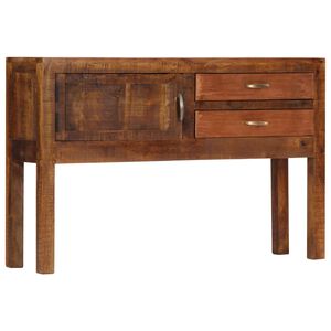 vidaXL Credenza 118x30x75 cm in Legno Massello di Mango