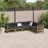 vidaXL Set Divani da Giardino 6pz con Cuscini Legno Impregnato di Pino