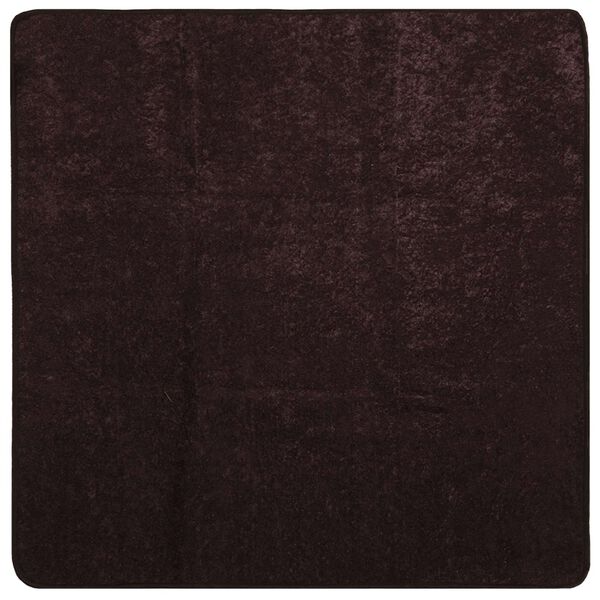 vidaXL Runner Tappeto MARSA Antracite 100 x 100 cm Poliestere e PVC