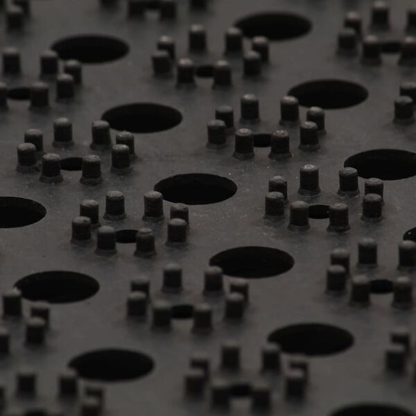 vidaXL Zerbino Rettangolare 60x80 cm in Gomma