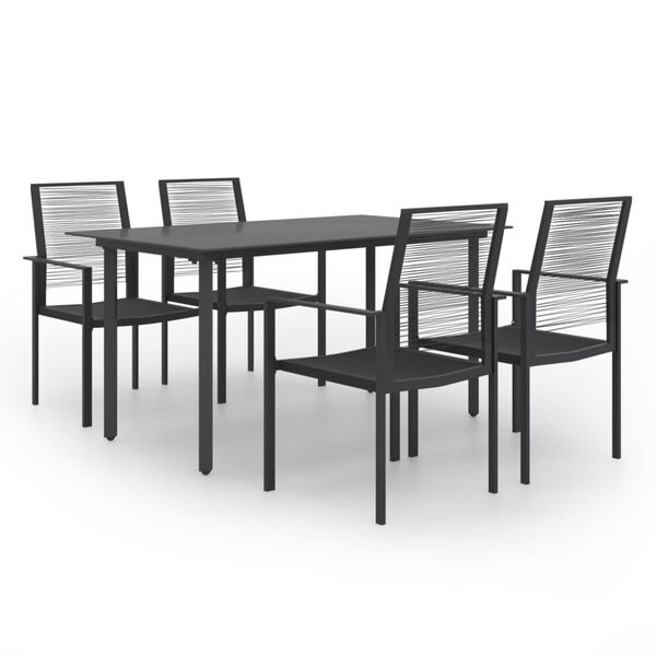 vidaXL Set da Pranzo da Giardino 5 pz