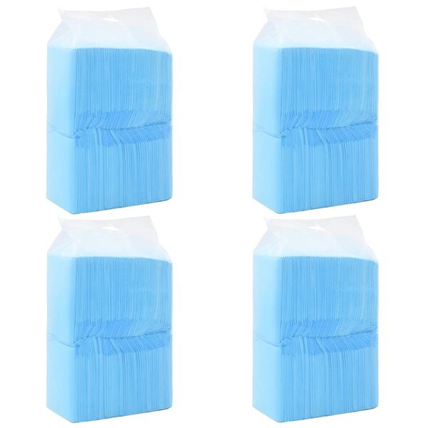 vidaXL Tappetino Igienico per Cani 400 pz 90x60 cm Tessuto non Tessuto