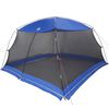 vidaXL Tenda zanzariera con tetto Blu Azzurro 380 x 380 x 225 cm