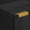 vidaXL Credenza Nera 40x33x75 cm in Legno Multistrato