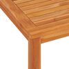 vidaXL Set da Pranzo per Giardino 9 pz in Legno Massello di Teak