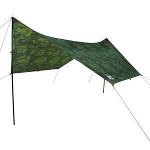 vidaXL Telone da Campeggio Mimetica 462x306x211 cm Impermeabile