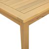 vidaXL Tavolino da Giardino 110x110x45 cm in Legno Massello di Acacia
