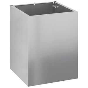 vidaXL Vaso da giardino Acciaio zincato 32 x 32 x 40 cm