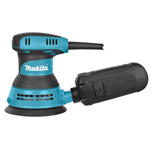Makita Levigatrice con Sacchetto per la Polvere 300 W Blu e Nero