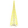 vidaXL Albero di Natale a Cono Bianco Caldo 3000 LED 230x800 cm