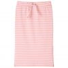 vidaXL Gonna Dritta da Bambina a Righe Rosa 104