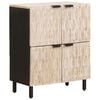 vidaXL Credenza Finitura Bianco Lavato 60 x 33 x 75 cm