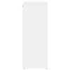 vidaXL Mobile per scarpe Bianco 77,5 x 30 x 83,5 cm Legno multistrato