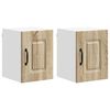 vidaXL Pannello lavastoviglie Kalmar 2 pz Rovere Sonoma