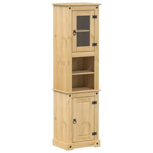 vidaXL Mobile da Bagno Corona 50x40x185 cm in Legno Massello di Pino