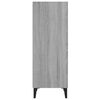 vidaXL Credenza Grigio Sonoma 34,5x32,5x90 cm in Legno Multistrato