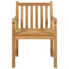 vidaXL Set da pranzo da giardino 5 pz 150x90 cm in legno massello di teak