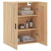 vidaXL Mobile a Parete Rovere Sonoma 69,5x34x90 cm Legno Multistrato