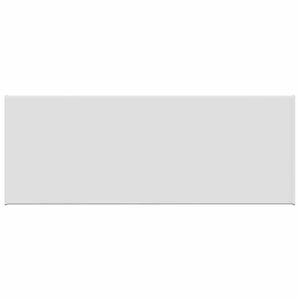 vidaXL Soglia della Finestra Bianco 100 x 35 x 4,5 cm PVC