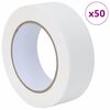 vidaXL Nastri Adesivi per Pittori 50 pcs Bianco 38mm x 50m Carta