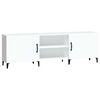 vidaXL Mobile Porta TV Bianco 150x30x50 cm in Legno Multistrato