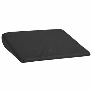 vidaXL Cuscino per la seduta Nero 39 x 38 x 8,5 cm Schiuma PU