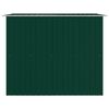 vidaXL Capanno per Attrezzi in Metallo Verde 257x205x178 cm
