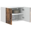 vidaXL Armadi a pareti per cucina 2 pcs Rovere fum&eacute; 60 x 31 x 40 cm