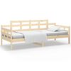 vidaXL Dormeuse in Legno Massello di Pino 90x190 cm