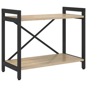vidaXL Libreria 60 x 30 x 50 cm Legno ingegnerizzato Rovere Sonoma