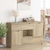 vidaXL Credenza Rovere Sonoma 100 x 30 x 65,6 Legno multistrato