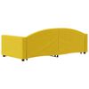 vidaXL Divano Letto con Letto Estraibile Giallo 90x200 cm in Velluto