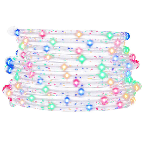 vidaXL Stringa di Luci con 1200 LED Multicolore 50 m in PVC