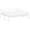 vidaXL Telaio Divano Letto Estraibile Bianco in Metallo 90x200 cm