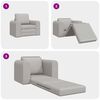 vidaXL Divano letto Grigio Nuvola 98 x 71 x 83 cm Tessuto