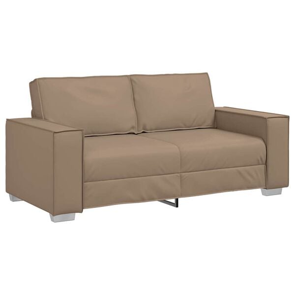 vidaXL Divano Cappuccino 180 x 78 x 84 cm Tessuto
