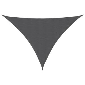 vidaXL Parasole a Vela Oxford Triangolare 2,5x2,5x3,5 m Antracite